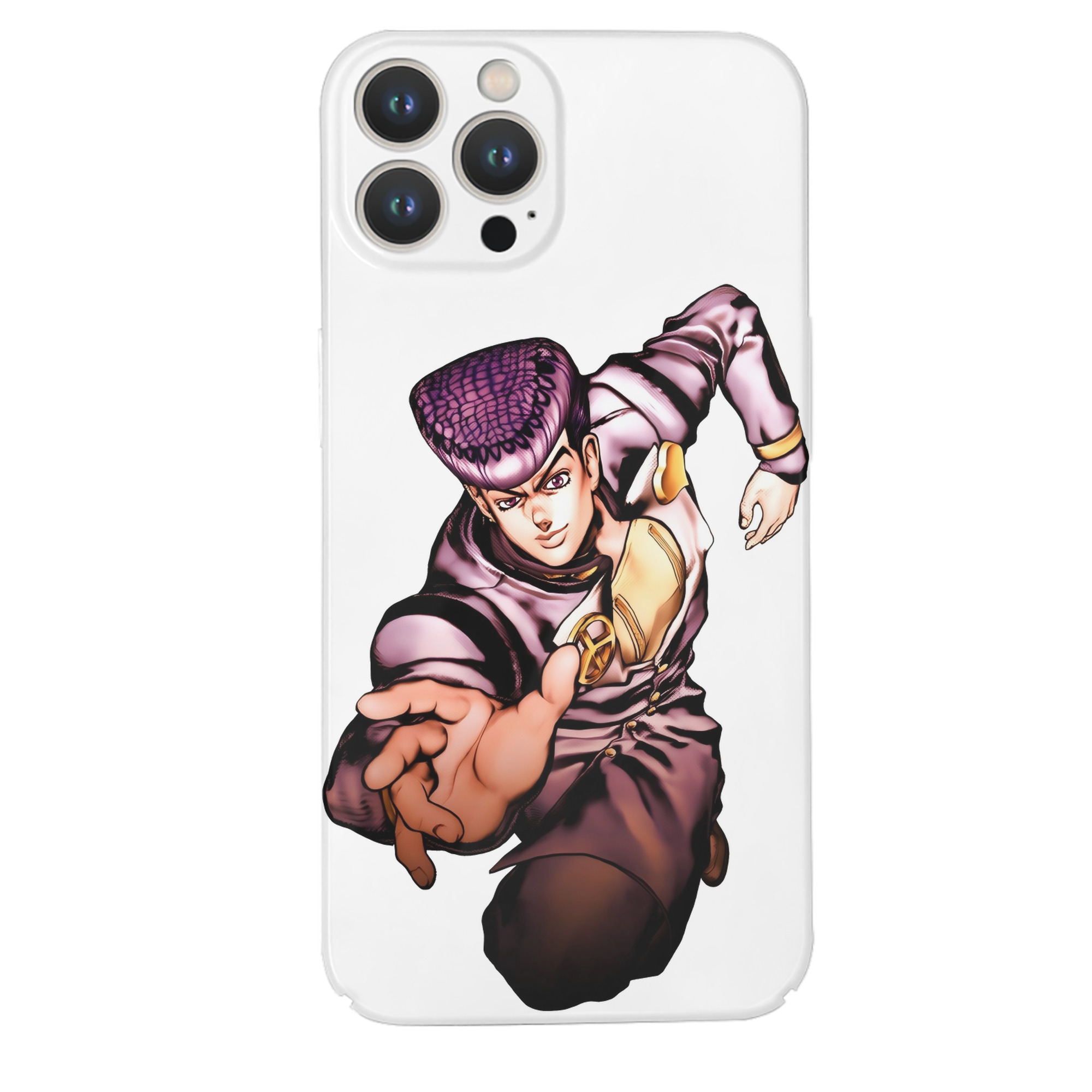 （画像用） ジョジョの奇妙な冒険 ひがしかた じょうすけ JoJo's Bizarre Adventure Higashikata Josuke 【iPhone 14シリーズ対応】ハードケース